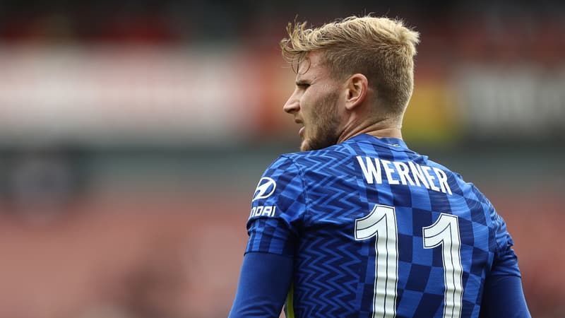 Chelsea: un spectateur s'en prend à Werner en plein entraînement