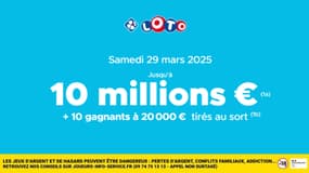10 millions d'euros à gagner au Loto aujourd'hui ! Il y aura au moins 10 gagnants 