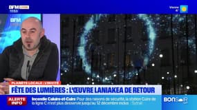 Planète Locale du mercredi 4 décembre - Fête des Lumières : l'œuvre Laniakea de retour