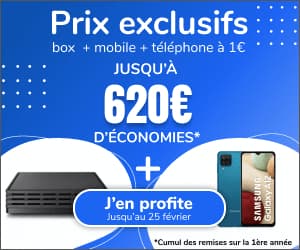  Box + Forfait Mobile + Téléphone à 31,98 € / mois