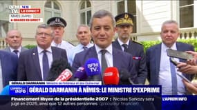 Gérald Darmanin: "J'ai mis des moyens extrêmement conséquents pour soutenir les policiers de Nîmes"