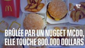 Brûlée par un nugget de chez McDonald's, une Américaine de 8 ans touche 800.000 dollars