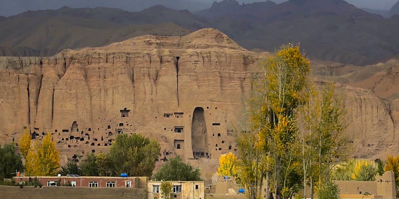 Le site de Bamiyan, en Afghanistan, le 15 octobre 2023. (Photo d'archive)