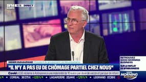 Didier Duhaupand (Pdt du groupement les mousquetaires): "Nous n'avons pas eu recours au chômage partiel"