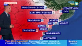 Météo Côte d’Azur: du soleil et des températures estivales ce jeudi. Il fera 29°C à Nice et 31°C à Grasse