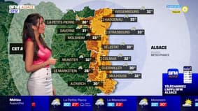 Météo Alsace: des éclaircies avant une perturbation orageuse ce vendredi après-midi, jusqu'à 33°C à Molsheim