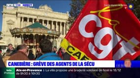 Marseille: grève des agents de la sécurité sociale