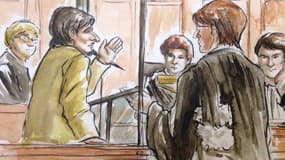 Gilles Le Guen, ici à gauche, lors d'un précédent procès.