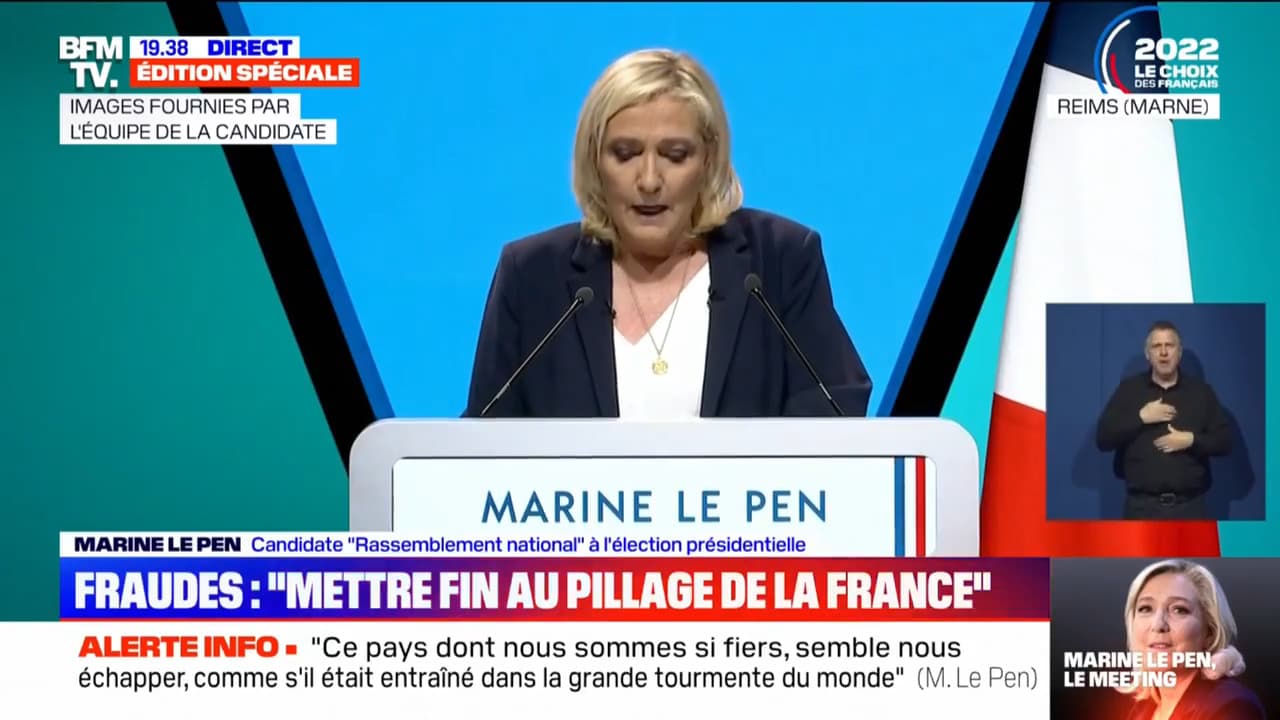 Marine Le Pen Nous Sortirons Du Commandement Intégré De Lotan