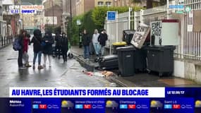 Réforme des retraites: quatre lycées bloqués au Havre