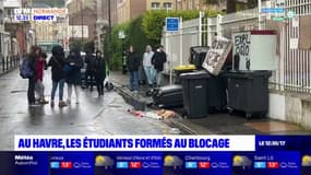 Réforme des retraites: quatre lycées bloqués au Havre