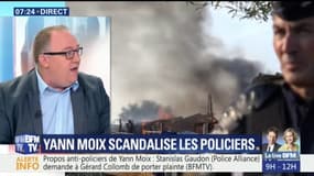Propos anti-policiers de Yann Moix : Stanislas Gaudon (Police Alliance) demande à Gérard Collomb de porter plainte