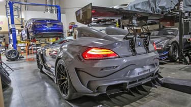Un Z4 particulièrement agressif.