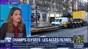 Gilets jaunes: comment fonctionnera le filtrage sur les Champs-Elysées samedi ?