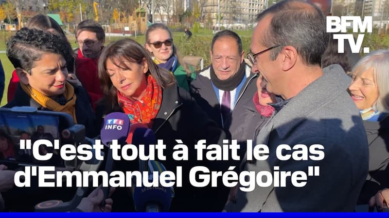 Municipales 2026 à Paris: Anne Hidalgo se trompe et appelle Rémi Féraud par le nom d'Emmanuel Grégoire