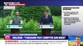 Emmanuel Macron annonce "la fourniture prochaine d'un laboratoire mobile d'analyse ADN" à l'Ukraine