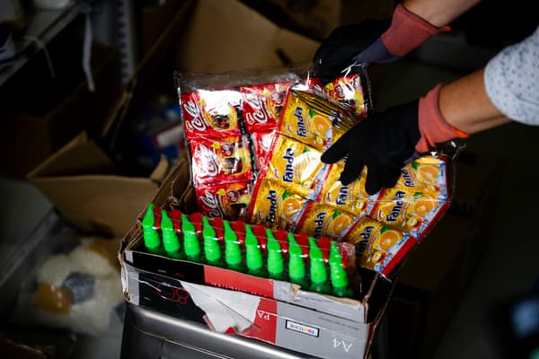 Des contrefaçons de produits alimentaires saisies par les douaniers à la Réunion.