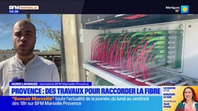 Provence : des travaux pour raccorder la fibre