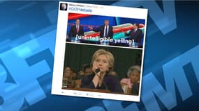 Jeudi 3 mars, en plein débat républicain, Hillary Clinton s'en est donnée à coeur joie sur les réseaux sociaux. 