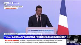 "Sept ans de macronisme ont affaibli la France" affirme Jordan Bardella