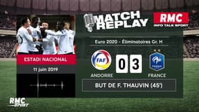 Andorre - France (0-4) : Le goal replay avec les commentaires en live de RMC
