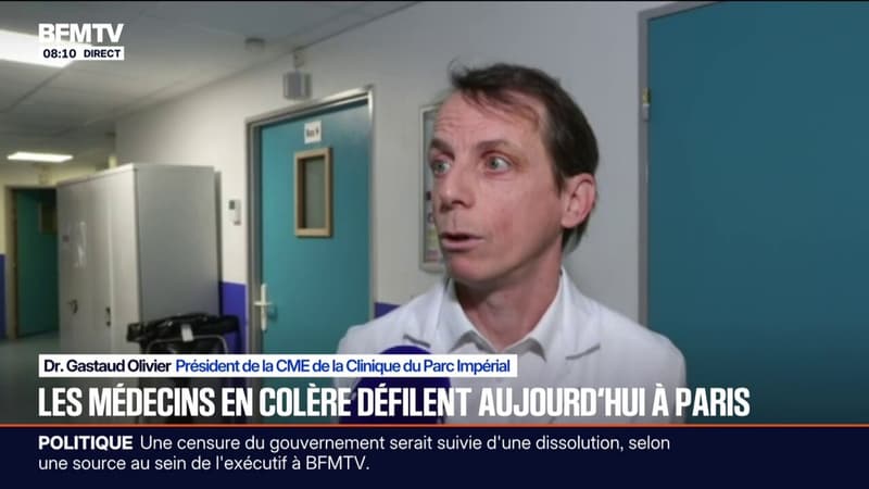 À Nice, les médecins sont en grève ce samedi