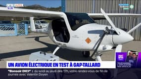 Un avion électrique actuellement en test à l'aérodrome de Gap-Tallard