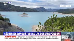 Le lac de Serre-Ponçon déjà 12 mètres en-dessous de son niveau normal