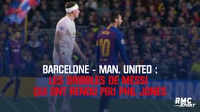 Barcelone-Man. United : Quand Messi rend fou Jones
