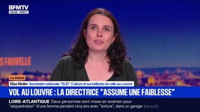 Cambriolage au Louvre: "La direction de la surveillance a été exemplaire, elle a fait ce qu'elle a pu", affirme Elise Muller (surveillante de salle au Louvre)