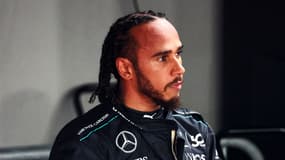 Le pilote britannique Lewis Hamilton le 21 septembre 2024
