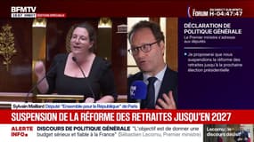 Suspension de la réforme des retraites jusqu'en 2027: Sylvain Maillard, député "Ensemble pour la République'', rappelle que son groupe "tient à cette réforme"