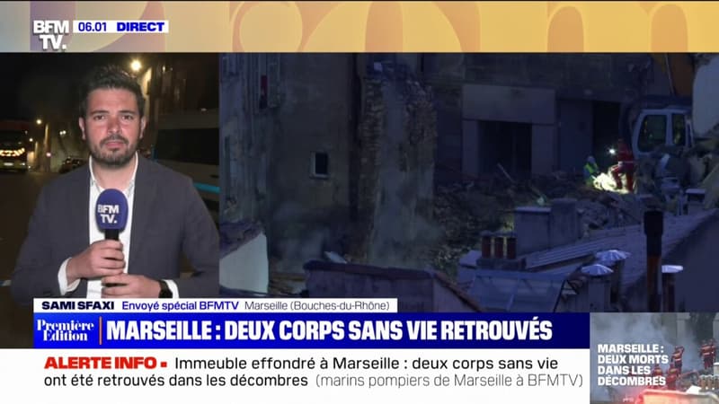 Immeuble effondré à Marseille: deux corps sans vie retrouvés dans les décombres