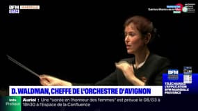 Avignon: rencontre avec Debora Waldman, première femme à la tête d'un orchestre national en France