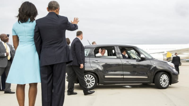 Lors de son voyage aux Etats-Unis en septembre 2015, le Pape François a utilisé une Fiat 500L comme voiture officielle.