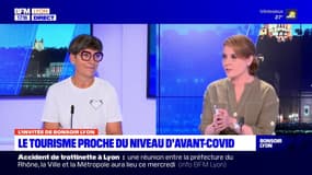 Lyon: Virginie Carton, directrice générale d'Only Lyon Tourisme et Congrès, évoque la fréquentation touristique du mois de septembre à Lyon