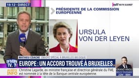 UE: les dirigeants européens s'entendent pour nommer l'Allemande Ursula Von der Leyen à la tête de la Commission