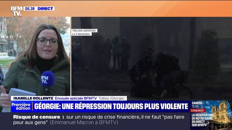 En Géorgie, la tension ne retombe pas après plus de 5 jours de manifestations contre le gouvernement