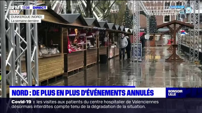Covid-19 dans le Nord: de plus en plus d'événements annulés
