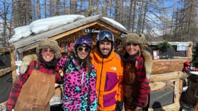 Laurent Ournac s'est récemment arrêté à La Cabane à Sucre à Serre-Chevalier (Hautes-Alpes).