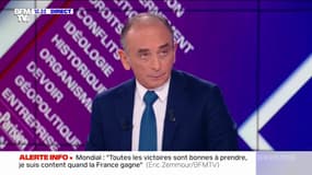 Éric Zemmour: "Je pense que LR est à la fin de sa vie politique, nous au début"