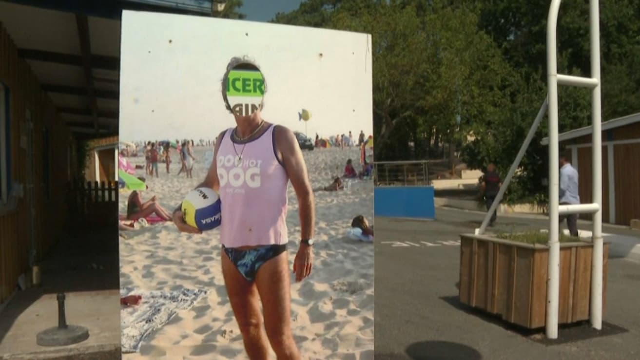 L'entrée du Camping des Flots Bleus, le 19 juillet 2022 