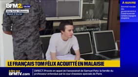 Le Français Tom Félix, qui risquait la peine de mort pour trafic de drogue en Malaisie, a été acquitté