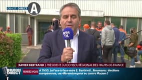 Ascoval:  "Ce n'est pas des paroles dont on a besoin mais des engagements" demande Xavier Bertrand 