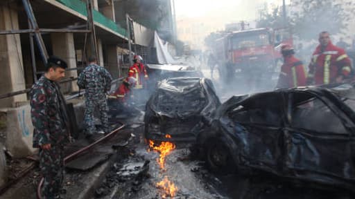 Un attentat à la voiture piégée dans le coeur de Beyrouth a fait plusieurs morts dont l'ancien ministre Mohammad Chatah.