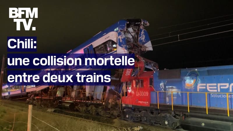 Chili: deux morts dans un choc frontal entre deux trains