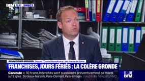 Suppression de deux jours fériés: "Si on veut revaloriser le travail, on ne peut pas commercer par dire «il faut travailler plus gratuitement»", pour Jean-Didier Berger (LR)