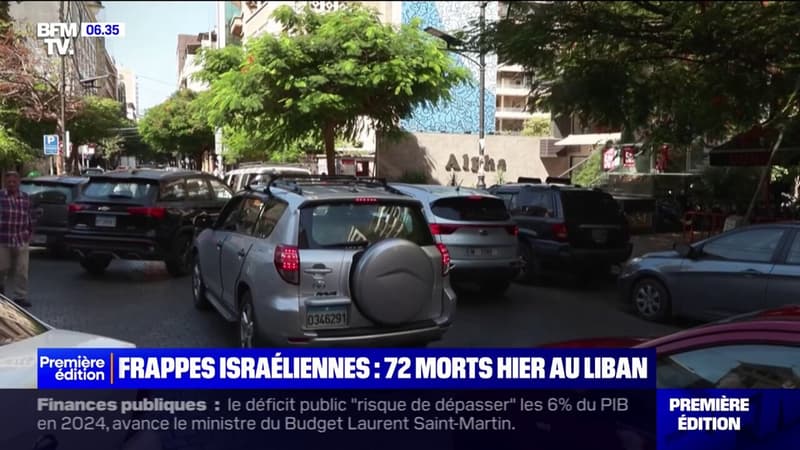 Liban: l'exode des habitants du sud du pays vers Beyrouth pour fuir les frappes israéliennes