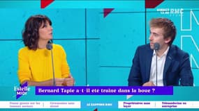 Bernard Tapie a-t-il été trainé dans la boue ? "Passer sous silence ses multiples démêlés avec la justice serait complètement absurde" pour Hadrien Mathoux.