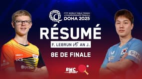 Résumé : Félix Lebrun pour une place en quart face au coréen AN Jaehyun (Mondiaux 2025)